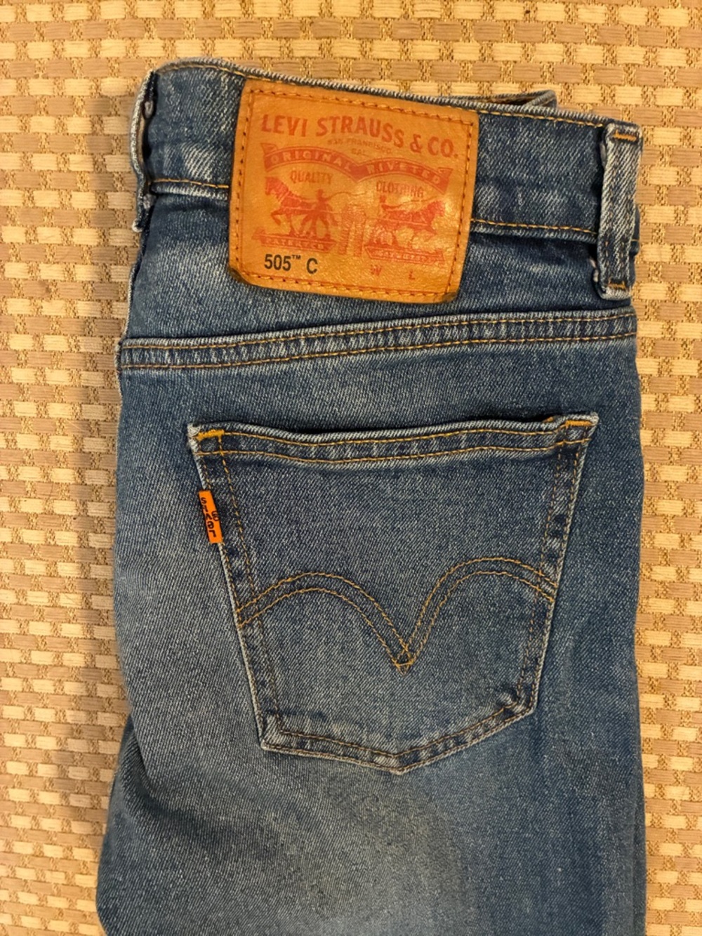 Levi’s Orange Tab 505